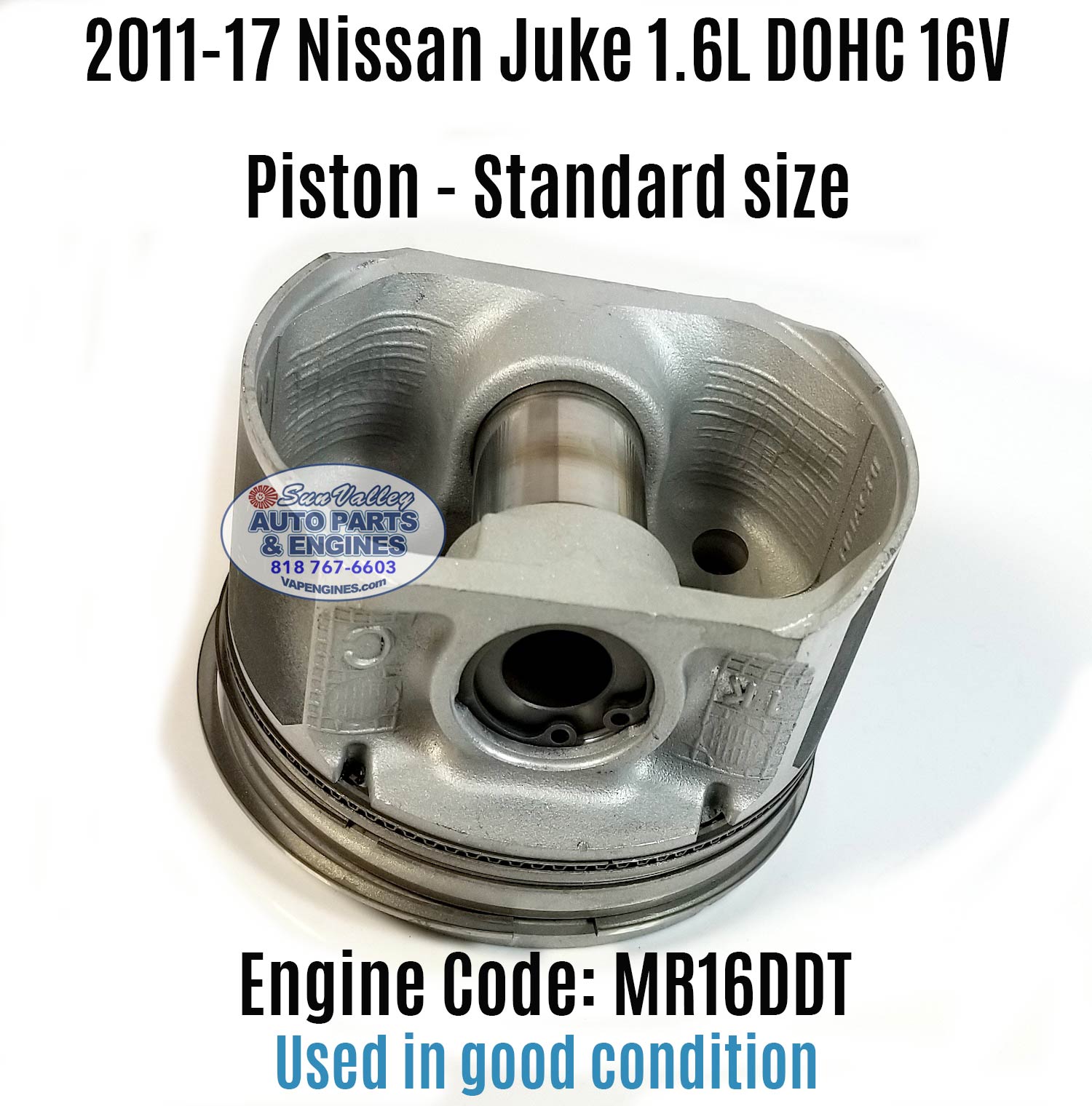11-17 nissan juke 1.6 piston under view