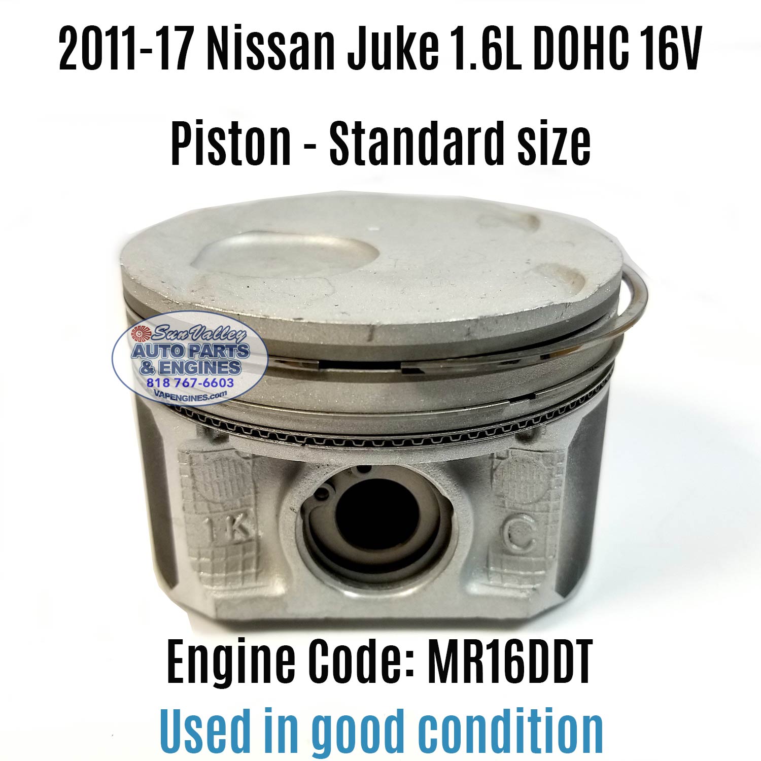 Used 11-17 nissan juke 1.6 piston side 1
