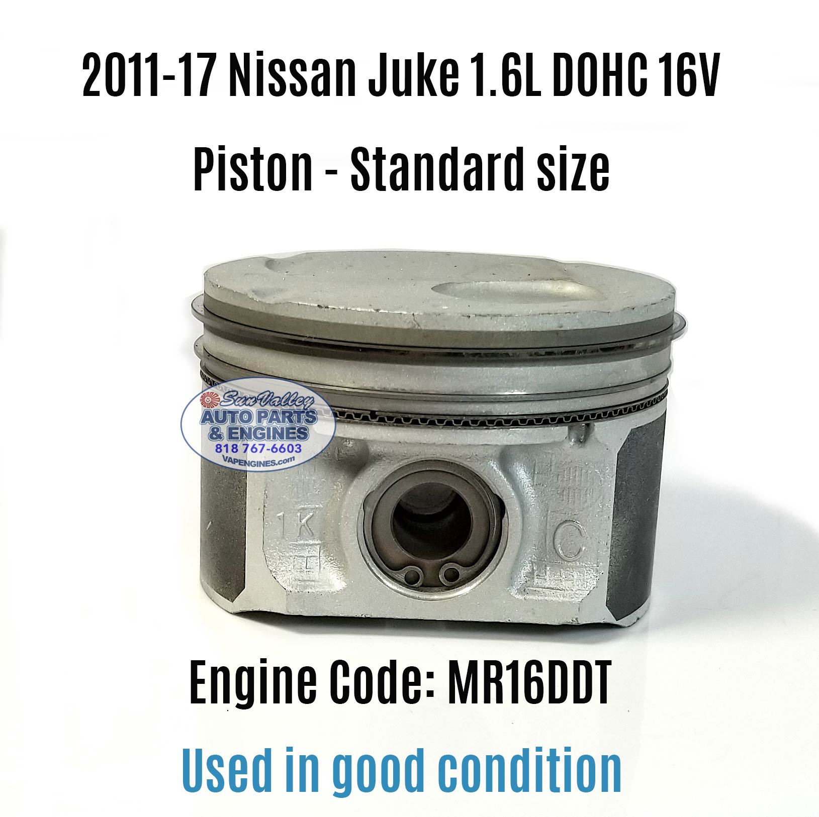 Used 11-17 nissan juke 1.6 piston side 2