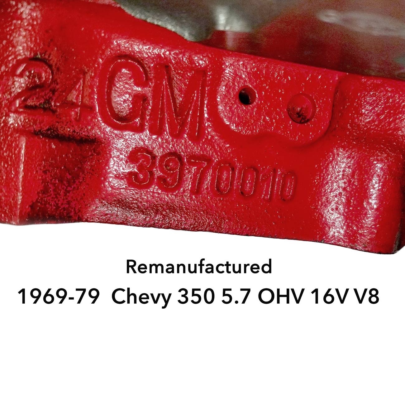 69-79 Chevy 350 5.7L OHV V8 Block Engine casting 3970010