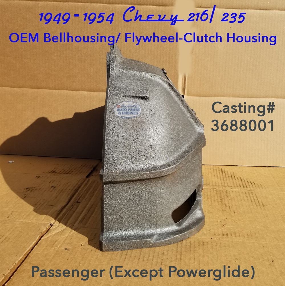 49-54 Chevy GM 216, 235 Bellhousing 3688001