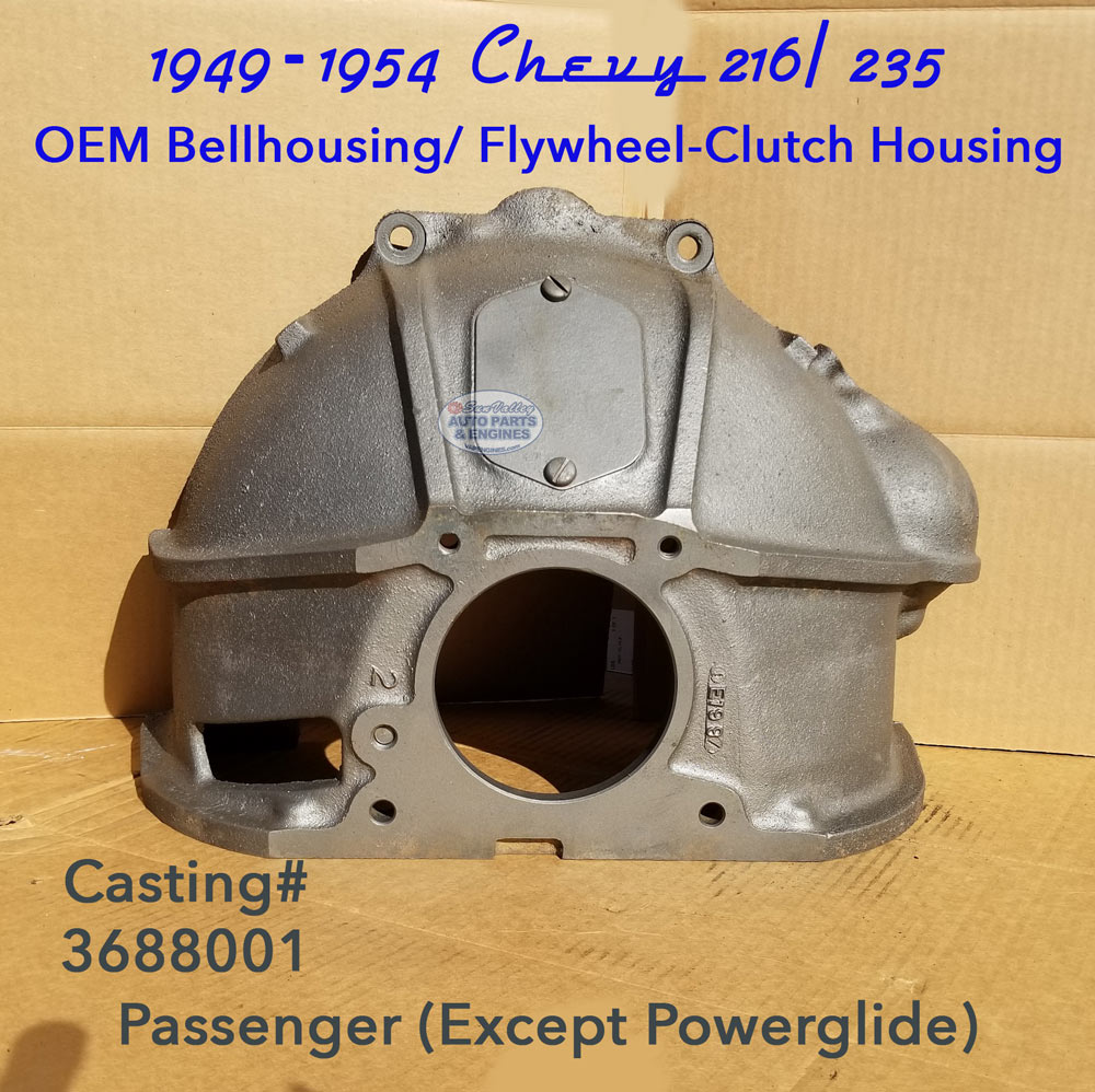 49-54 Chevy GM 216, 235 Bellhousing 3688001