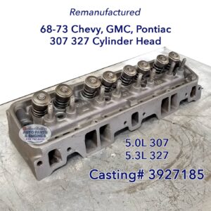 Remanufactured 68-76 Chevy 307 327 350 Cylinder Head 185