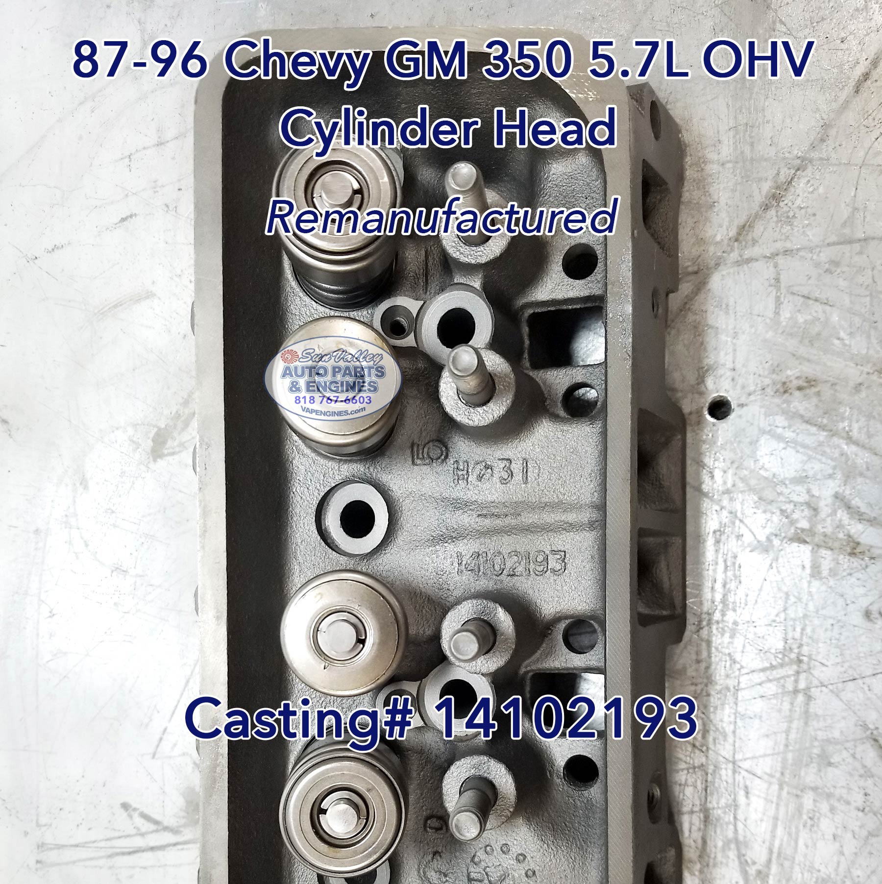 Chevy 350 Head Casting 14102193/ 193