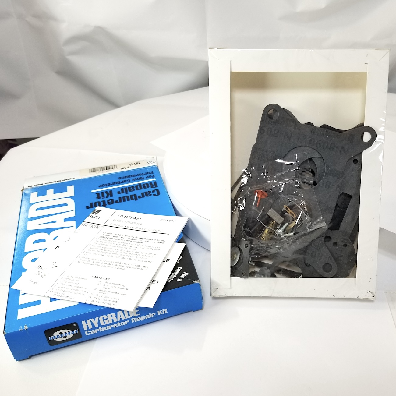 Standard Hygrade Carb Repair Kit 1557A box