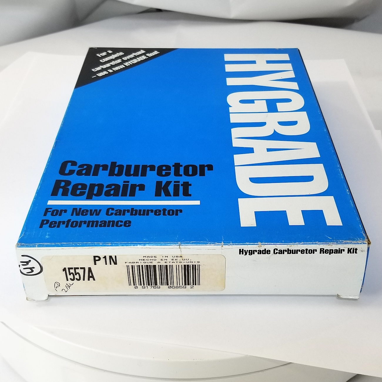 Hygrade Carb Repair Kit 1557A box
