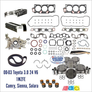 00-03 Toyota Camry Solara 3.0 24V V6 1MZ Engine Kit
