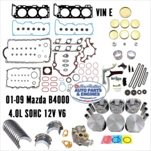 01-09 Mazda B4000 4.0L V6 Engine Rebuild Kit