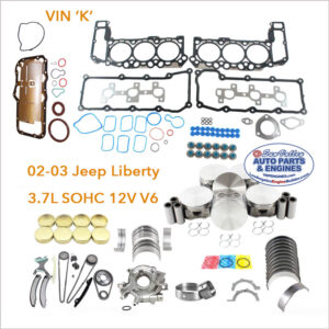 02-03 Jeep Liberty 3.7 Engine Rebuild Kit