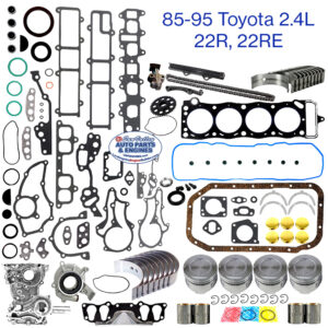 85-95 Toyota 2.4L 22R, 22RE Engine Rebuild Kit