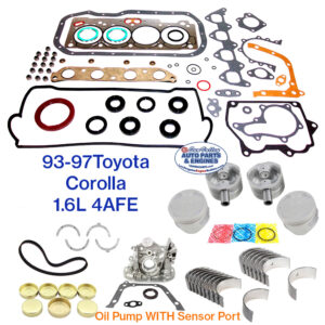 93-97 Toyota Corolla 1.6L 4AFE Engine Rebuild Kit