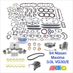 94 Nissan Maxima 3.0L VG30 VG30E Engine Rebuild Kit.