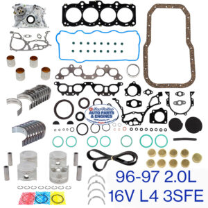 96-97 Toyota RAV4 2.0L DOHC 16V L4 3SFE Engine Rebuild Kit