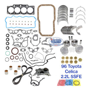 96 Toyota Celica 2.2L 5SFE Engine Rebuild Kit