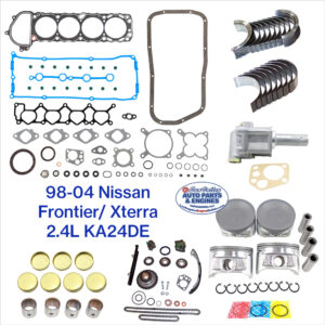 98-04 Nissan Frontier Xterra 2.4L KA24DE Engine Rebuild Kit