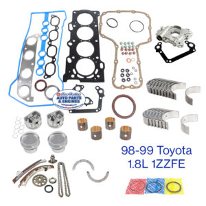 98-99 Toyota Corolla 1.8L 1ZZ Engine Rebuild Kit