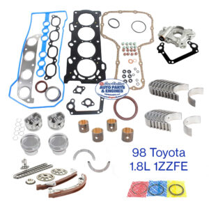 98 Toyota Corolla 1.8L 1ZZFE Engine Kit