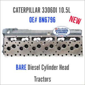 Caterpillar 3306DI 10.5L Bare New Diesel Head OE# 8N6796