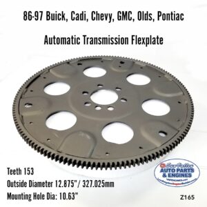 86-97 Buick Cadi Chevy GMC Olds Pontiac 153 Tooth Auto Trans Flexplate. ATP Z165