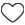 Favorited Items Heart