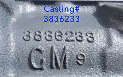 1955-56 GM Chevy 235 Engine 2nd Series C# 3836233