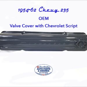OEM 1954-62 GM Chevy 235 Scripted Chevrolet Valve Cover