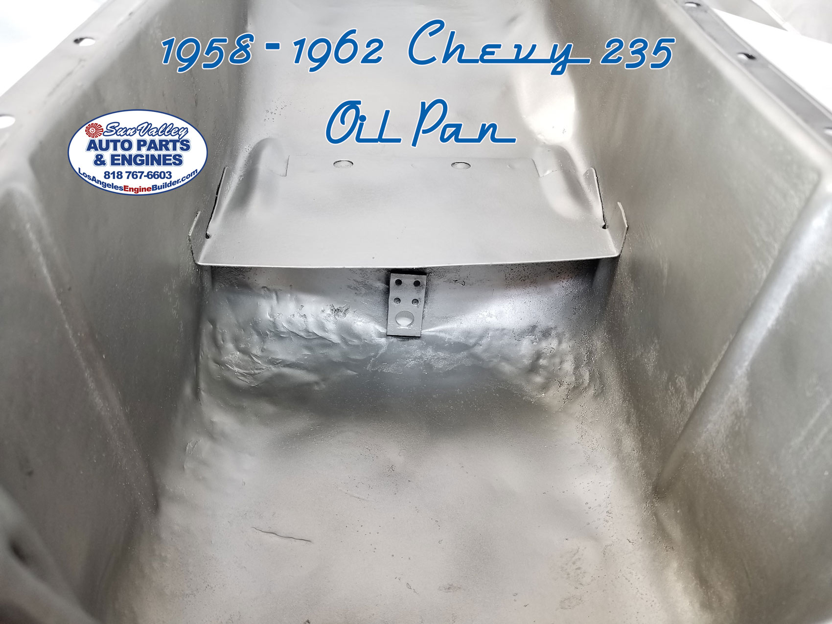 1958-62 GM Chevy 235 Oil Pan baffle