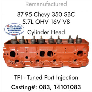 87-95 Chevy 350 Remanufactured Cylinder Head 083