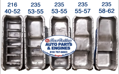 Comparing Chevy 216 and 235 Oil Pans